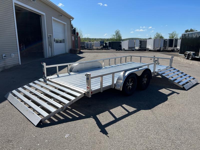 2022 Sport Haven 7x16 Aluminum 7K Utility Trailer w/Bi-Fold Side & Rear Ramp 2022 Sport Haven 7x16 Aluminum 7K Utility Trailer w/Bi-Fold Side & Rear Ramp