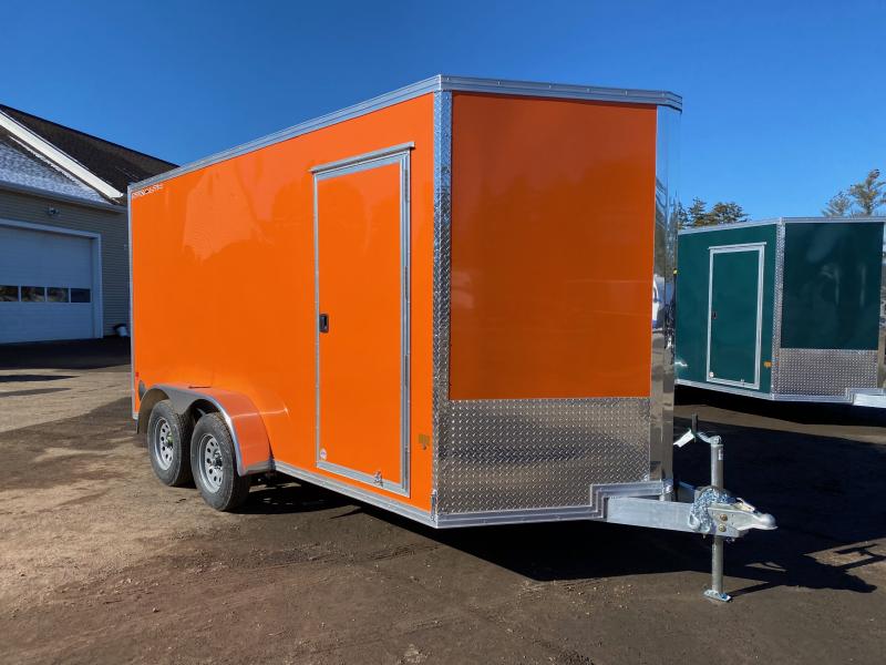 2024 Stealth 7x14 Aluminum 7K Enclosed Cargo Trailer w/Rear Ramp Door Central NH Trailers