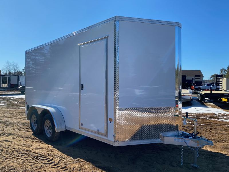 2024 NEO Trailers 7.5x12 Aluminum 7K Motorcycle Trailer w/Load Lights