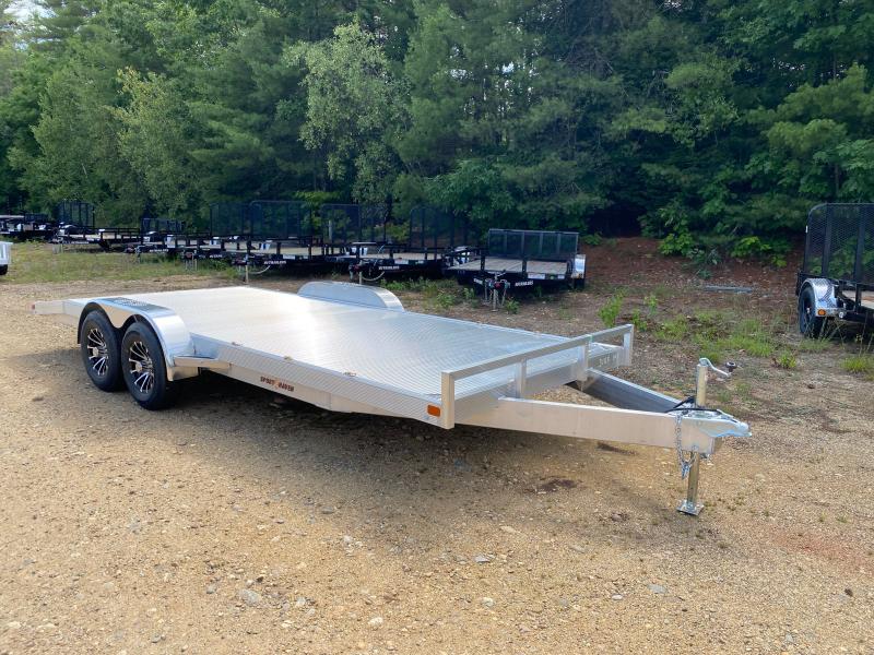 2025 Sport Haven 7x20 Aluminum 10K Premium Car Hauler w/Alum Wheels