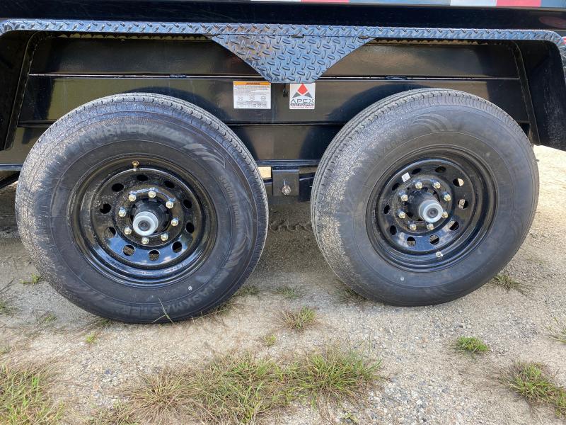 2024 Iron Bull 7x14 Powder Coated 15K Telescopic Dump Trailer w/Tarp