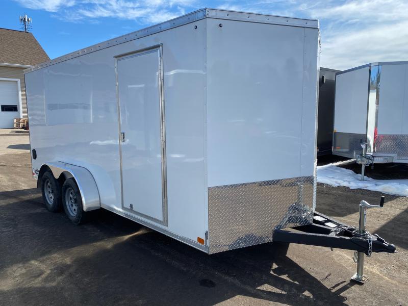 2024 ITI Cargo 7x16 Enclosed 7K Cargo Trailer w/Ramp Door Central NH