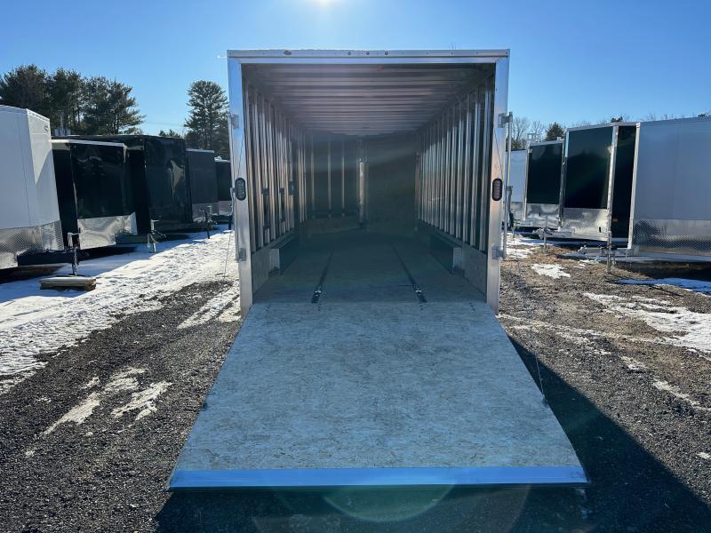 2023 EZ Hauler 7.5x18+4.5 Aluminum Enclosed 3Place Drive In/Out