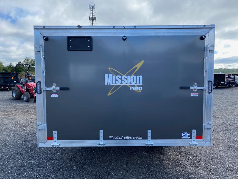 2023 Mission 101x13 Aluminum 2Place Enclosed 3K Crossover Snowmobile