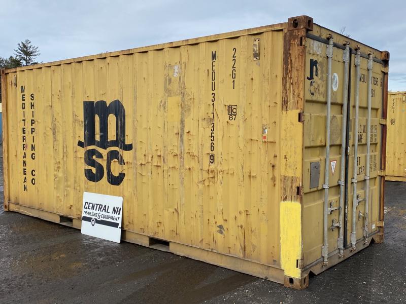 2022 20' Standard Height Wind & Water Tight Storage / Shipping Container Central NH Trailers