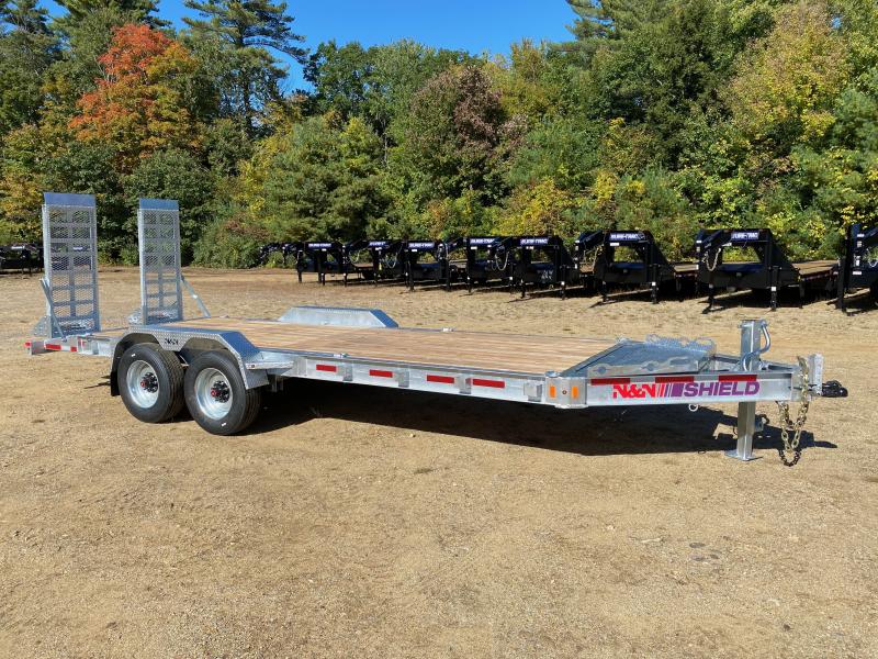 2025 N&N Trailers 7x20 Shield 20K Galvanized Equipment Trailer w