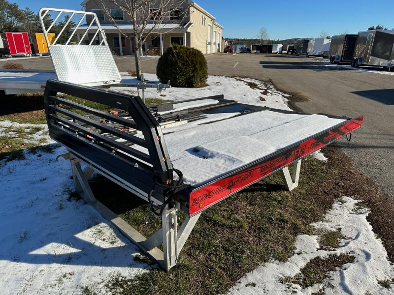 2022 SnoPro Trailers Aluminum Sled Deck w/Tie Down Bars & Loading Ramp