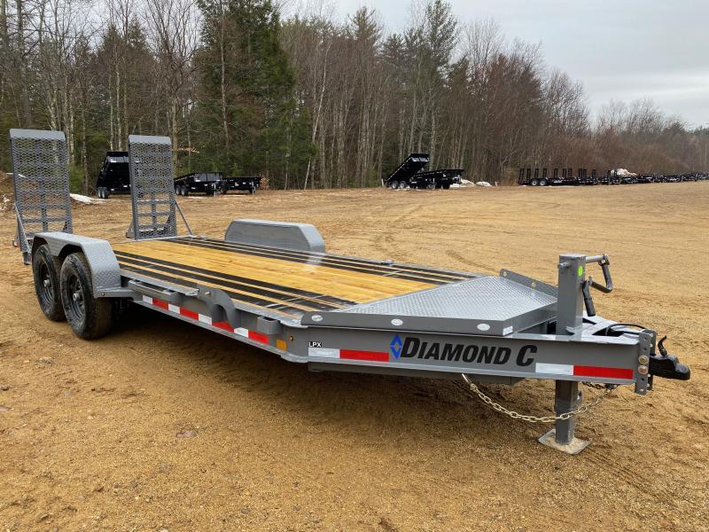 2023 Diamond C Trailers 7x18 Powder Coated 15K Equipment Trailer w/60