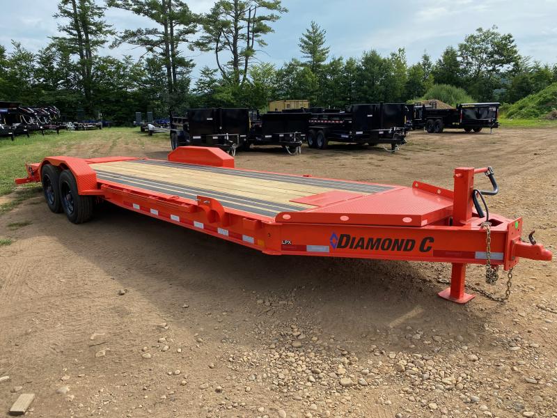 2022 Diamond C Trailers 7x24 Powder Coated 18K Equipment Trailer w/Blackwood Deck & Max Ramps 2022 Diamond C Trailers 7x24 Powder Coated 18K Equipment Trailer w/Blackwood Deck & Max Ramps