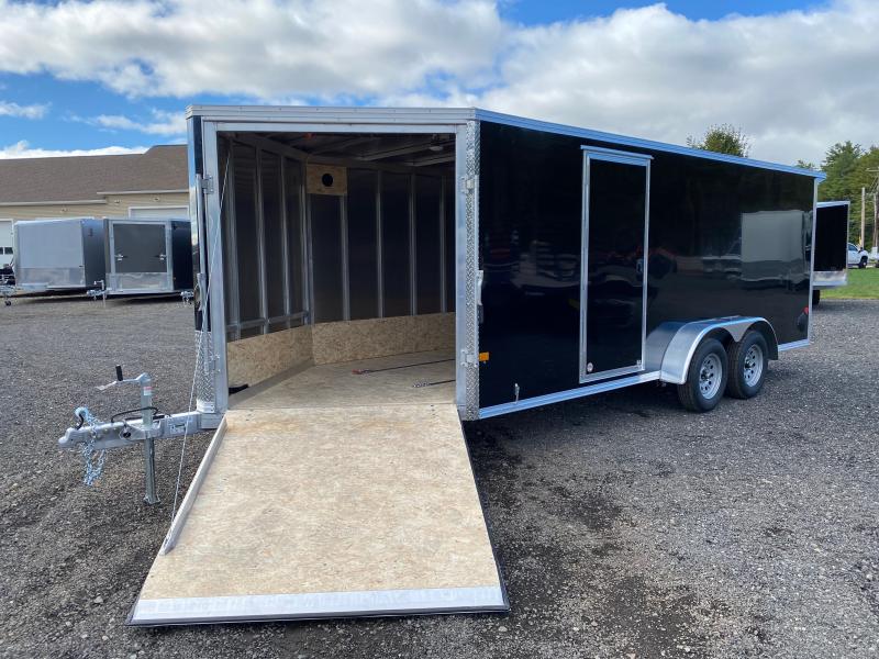 2023 EZ Hauler 7x18+4.5 Aluminum Enclosed 3Place Drive In/Out