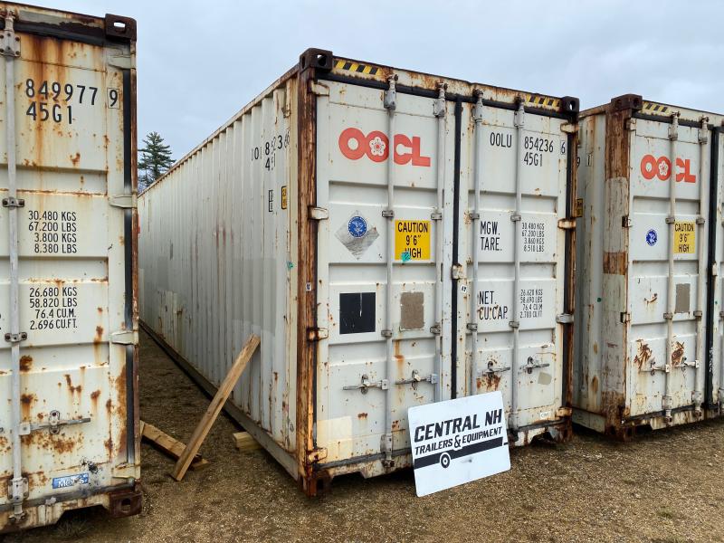 2023 40' High Cube Wind & Water Tight Storage / Shipping Container Central NH Trailers Dump