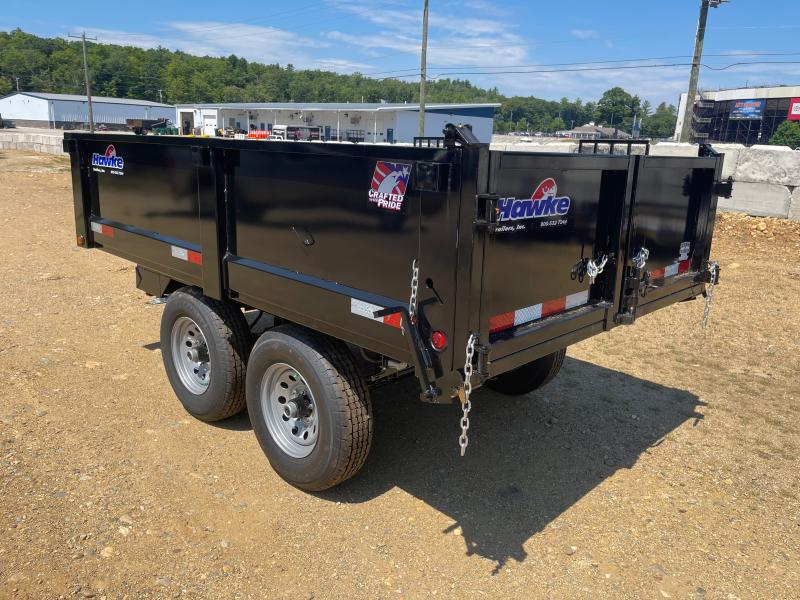2021 Hawke 6x10 10K DeckOver Dump Trailer Central NH Trailers Dump & Enclosed Trailer Dealer NH