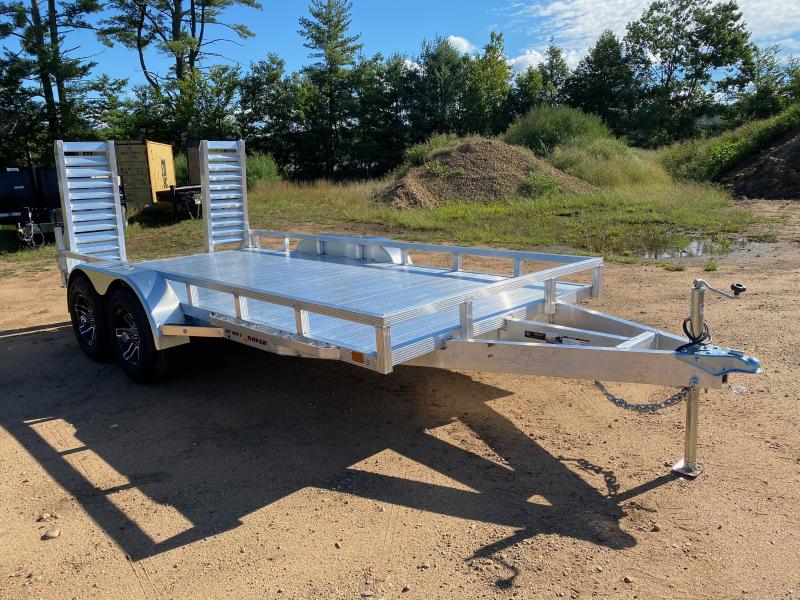 2023 Sport Haven 7x14 Aluminum 10K Utility Trailer w/HD Split Ramps