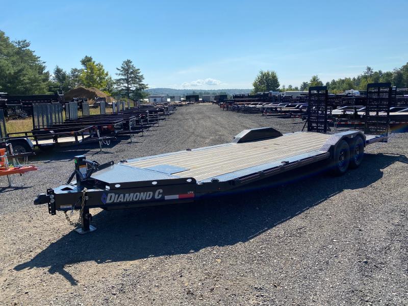 2023 Diamond C Trailers 7x24 Powder Coated 15K Lowpro Equipment Trailer