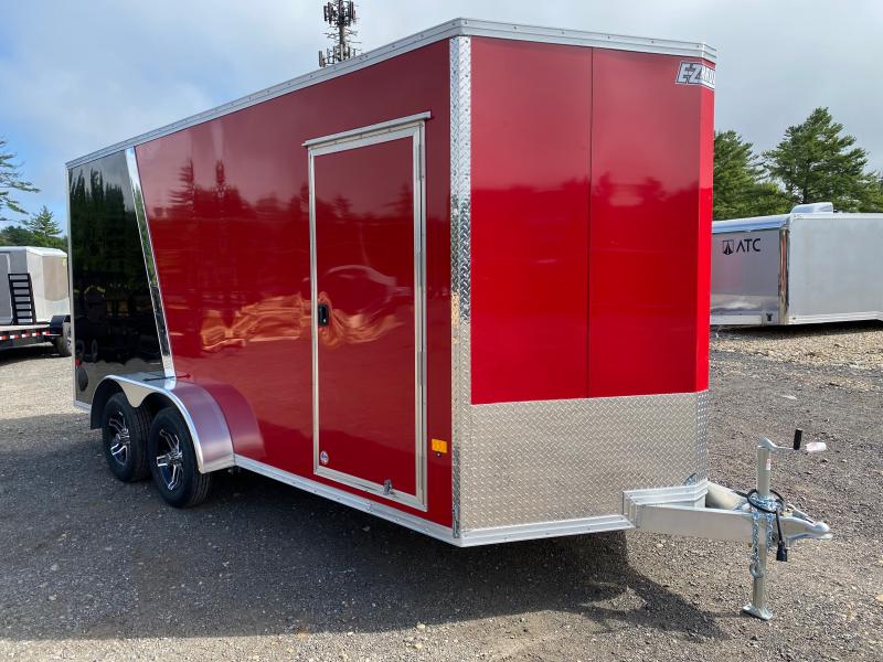 2023 EZ Hauler 7x16 Aluminum 7K Enclosed Cargo Trailer w/Extra Height & Aluminum Wheels