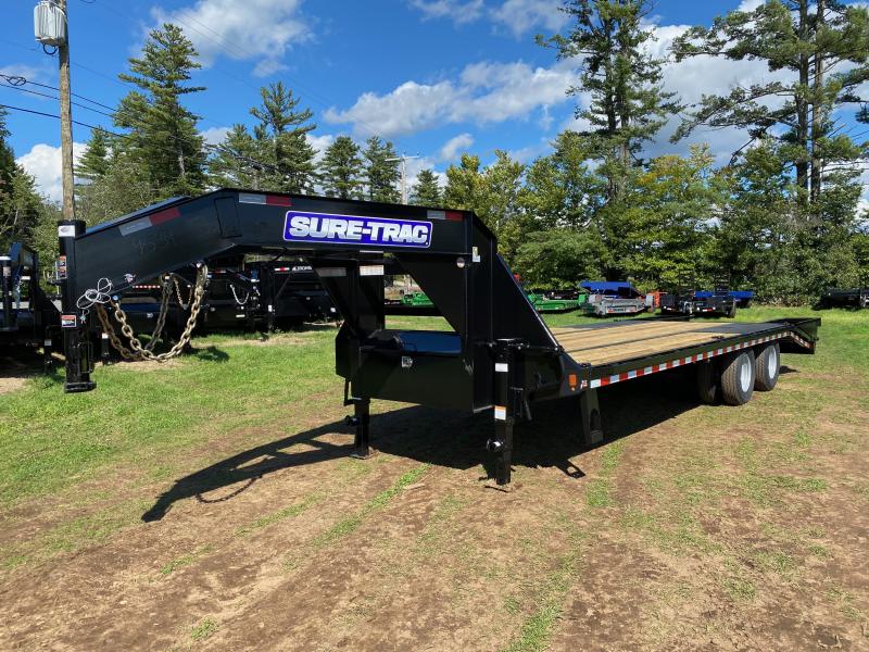 2023 Sure-Trac 8.5x20+5 Powder Coated 25.9K HD LowPro Gooseneck Equipment Trailer 2023 Sure-Trac 8.5x20+5 Powder Coated 25.9K HD LowPro Gooseneck Equipment Trailer