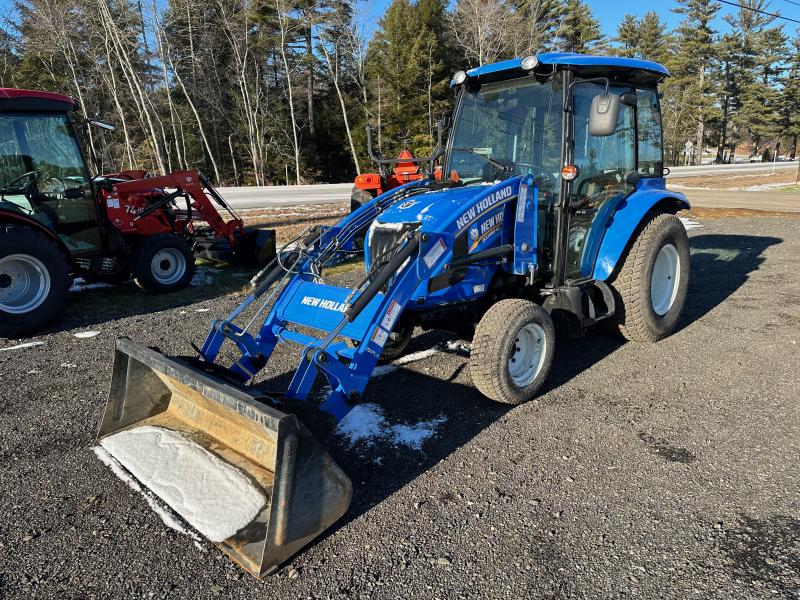 2019 New Holland Boomer 40 Tractor w/Factory Cab, Front End Loader, & Turf Tires Central NH