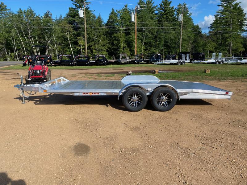 2023 Sport Haven 7x18 All Aluminum 10K Car Hauler w/Ramps Central NH