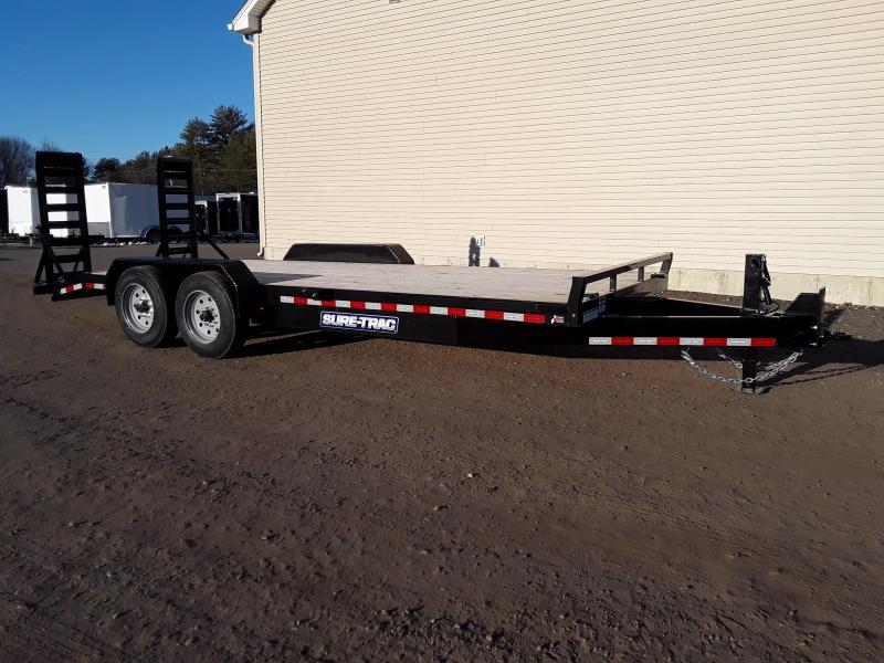 Sure-Trac 7 x 20 (18+2) Equipment Trailer 16K Sure-Trac 7 x 20 (18+2) Equipment Trailer 16K