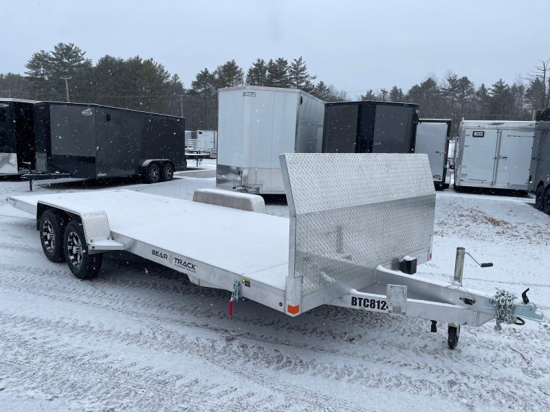 2023 Bear Track 7x20 Aluminum 7K Tilt Car Hauler w/Rock Guard Central