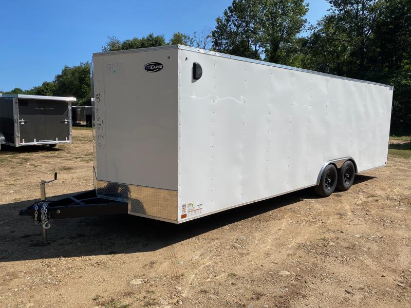 2025 ITI Cargo 8.5x24 Enclosed 10K Car Hauler w/Spring Assist Ramp Door