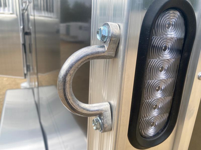 2025 Frontier Strider Series Aluminum 2Horse Combo/Slant Load Trailer