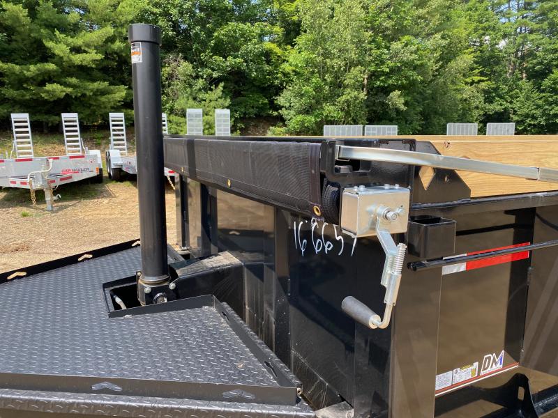 2023 Diamond C Trailers 7x16 Powder Coated 24K Telescopic Dump Trailer