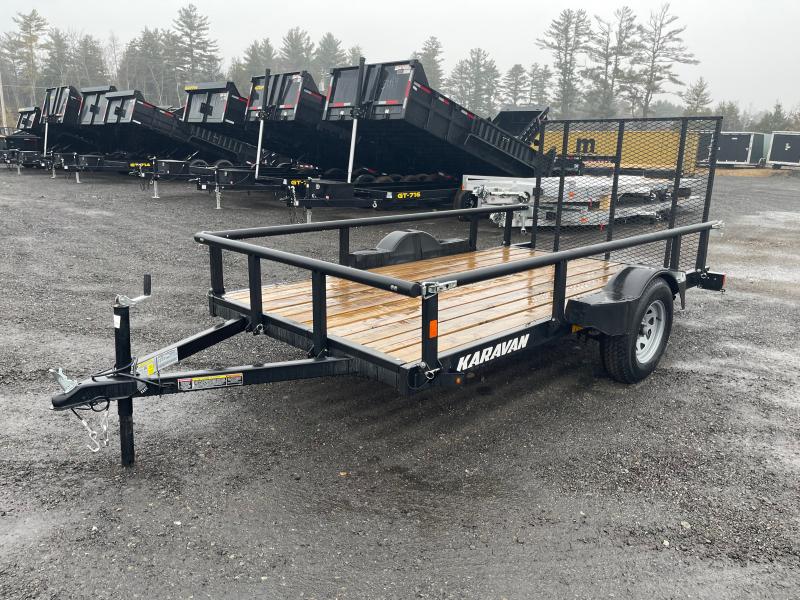 2022 Karavan Trailers 5.5x12 3K Utility Trailer w/Rear Ramp Central