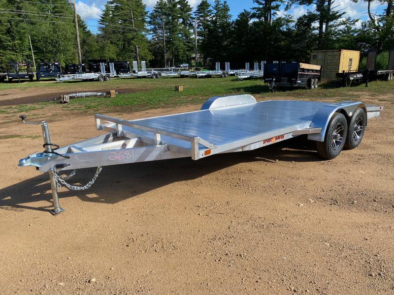 2023 Sport Haven 7x18 All Aluminum 10K Car Hauler w/Ramps Central NH