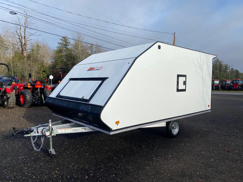 2024 SnoPro Trailers 101x13 Hybrid 2Place Snowmobile Trailer w/Rust