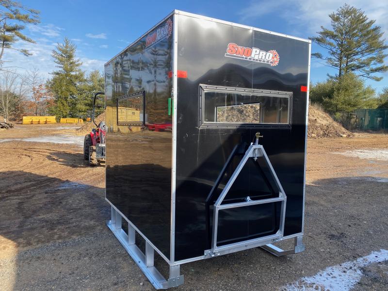 2023 Mission 4x6 Aluminum Ice Shack w/Tow Hitch, Skis, & Roof Vent