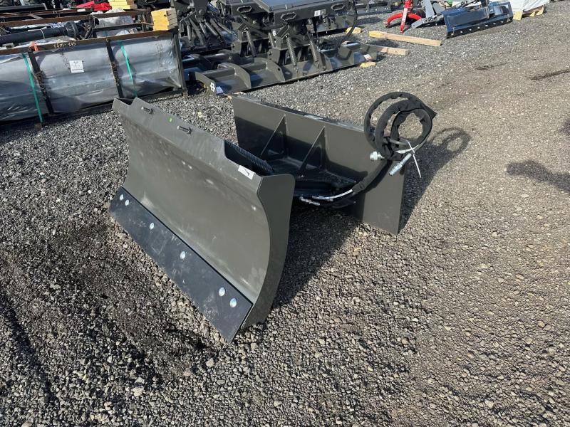 2023 Iron Craft 48" Compact Tractor Hydraulic Angle Snow Plow Attachment Central NH Trailers