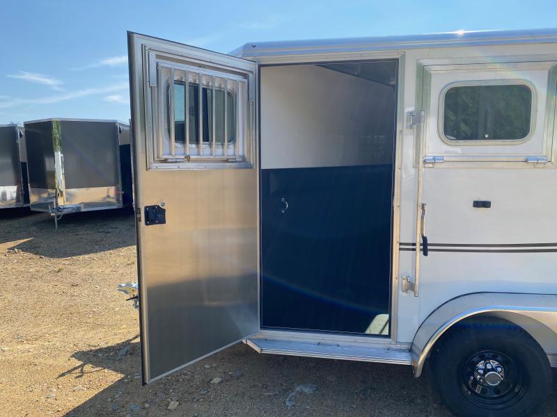 2025 Frontier Strider Series Aluminum 2Horse Combo/Slant Load Trailer