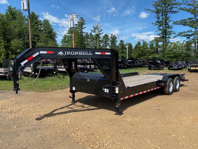 2022 Iron Bull 7x22 Powder Coated 14K LowPro Gooseneck Equipment 