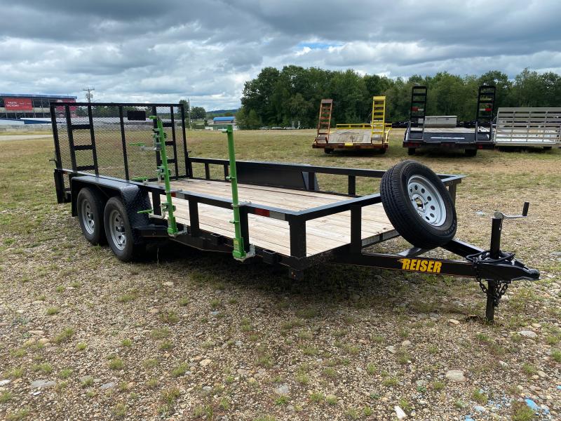 2022 Reiser Trailers 7x16 7k Landscape Trailer w/Trimmer Racks & Ramp Gate 2022 Reiser Trailers 7x16 7k Landscape Trailer w/Trimmer Racks & Ramp Gate