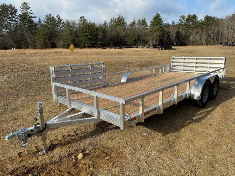 2023 Sport Haven 6x10 Deluxe 3K Aluminum Utility w/BiFold Rear Ramp