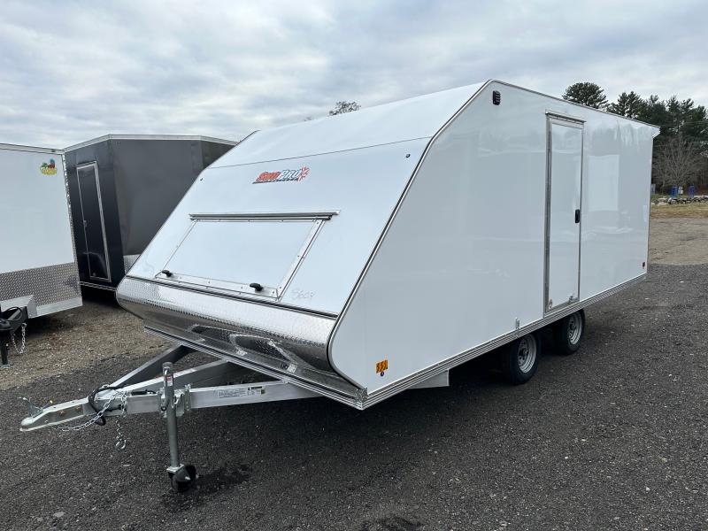2023 SnoPro Trailers 101x16 Aluminum 3-Place Enclosed Snowmobile Trailer w/Tapered Ramp & Spoiler 2023 SnoPro Trailers 101x16 Aluminum 3-Place Enclosed Snowmobile Trailer w/Tapered Ramp & Spoiler