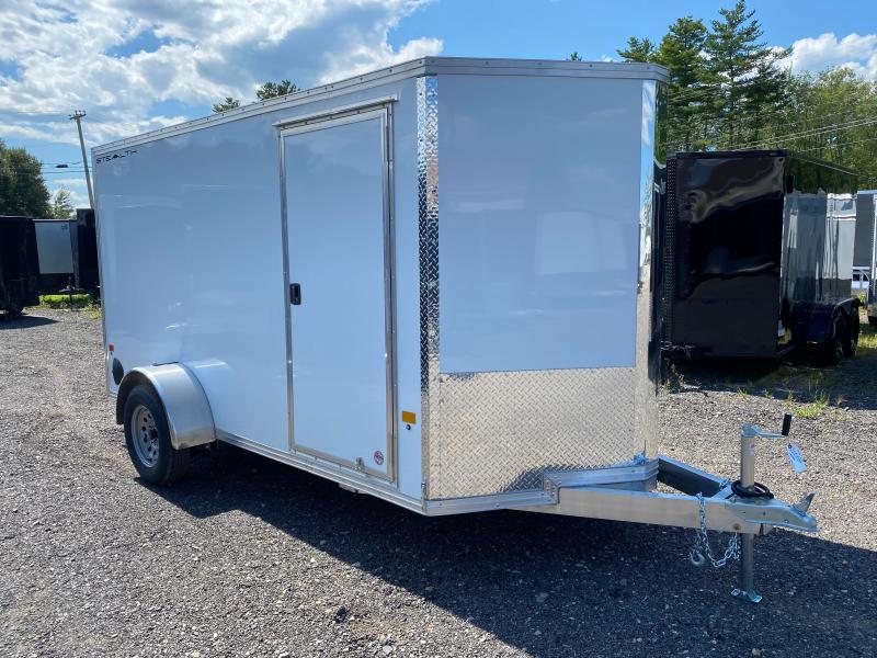 2024 Stealth 6x12 Aluminum 3K Enclosed Cargo Trailer w/Rear Ramp Door