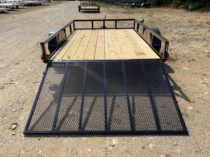 2025 Triple Crown Trailers 6x10 Powder Coated 3K Utility Trailer w/Rear