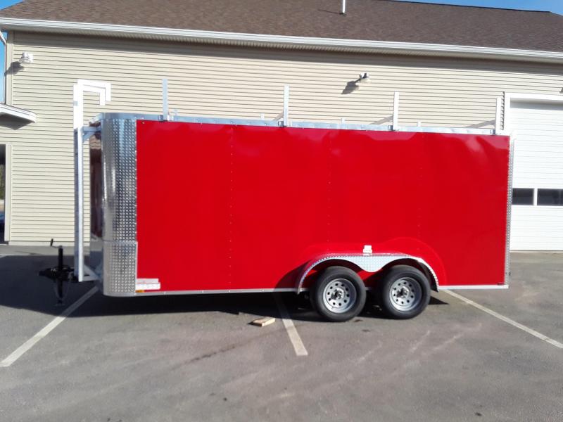 Arising Industries 7 x 16 V-Nose Contractor Trailer Arising Industries 7 x 16 V-Nose Contractor Trailer