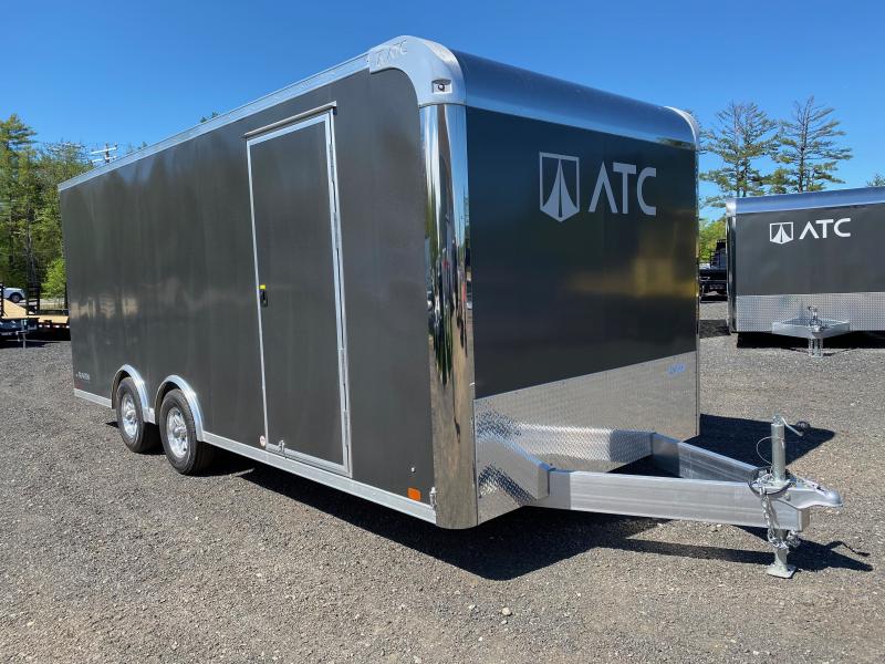 2022 ATC 8.5x20 Raven Aluminum 10K Car Hauler w/Escape Door 2022 ATC 8.5x20 Raven Aluminum 10K Car Hauler w/Escape Door