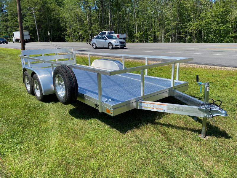 2021 Rugged Trailers 6.5x16 All Aluminum 7k Utility Trailer w/Bi-Fold Gate & Spare Tire 2021 Rugged Trailers 6.5x16 All Aluminum 7k Utility Trailer w/Bi-Fold Gate & Spare Tire