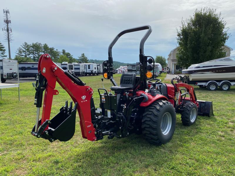 2022 TYM Tractors T25H Tractor w/Backhoe, Hydrostatic Trans & Loader