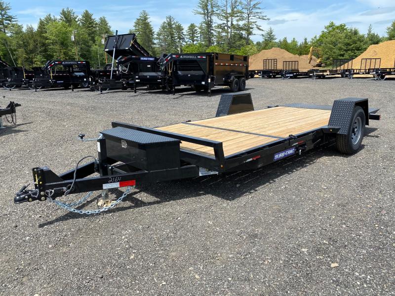 2022 Sure-Trac 7x12+4 Powder Coated 7.8K LowPro Partial Tilt Equipment Trailer 2022 Sure-Trac 7x12+4 Powder Coated 7.8K LowPro Partial Tilt Equipment Trailer