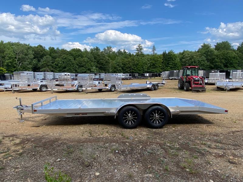 2025 Sport Haven 7x20 Aluminum 10K Premium Car Hauler w/Alum Wheels