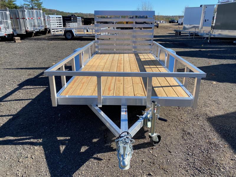 2023 Sport Haven 6x12 Aluminum Utility Trailer w/Fold Flat Ramp