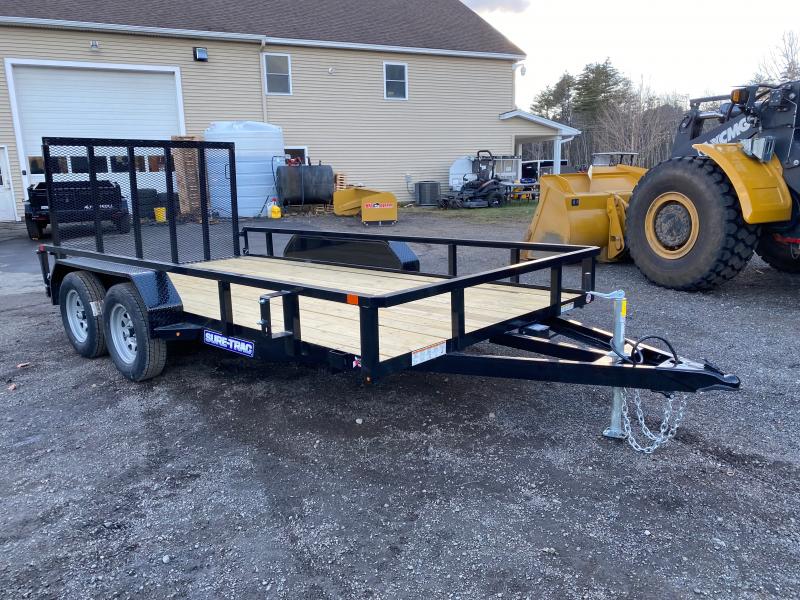 2024 Sure-Trac 7x14 Powder Coated 7K Tube Top Utility Trailer QMEH4Kvtbu6e