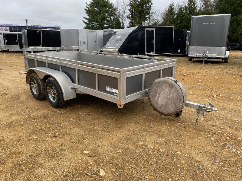 2016 Mission 6x12 High Side 3K Utility Trailer w/Fold Flat Rear Ramp