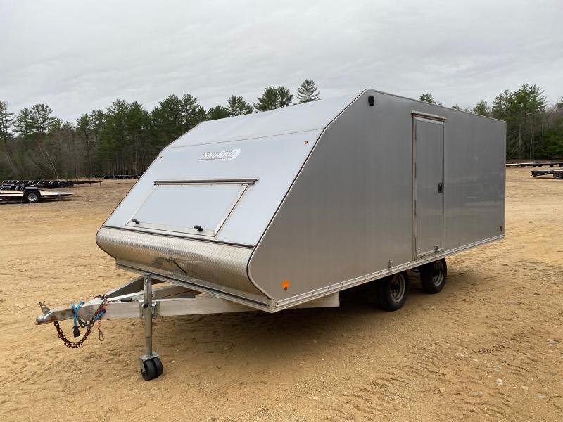 2016 SnoPro Trailers 101x16 Aluminum 3Place Hybrid Snowmobile Trailer