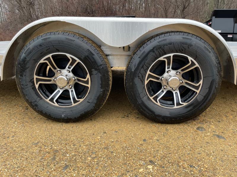 2023 Sport Haven 7x18 All Aluminum 10K Car Hauler w/Front Mount Ramps